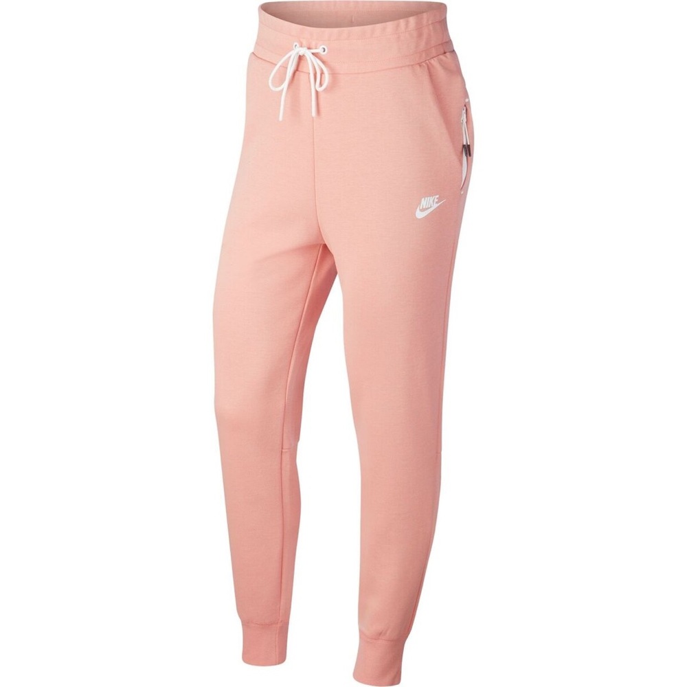 LIKE NEW Nike Tech Fleece Pants Peach Pink Joggers Size Small